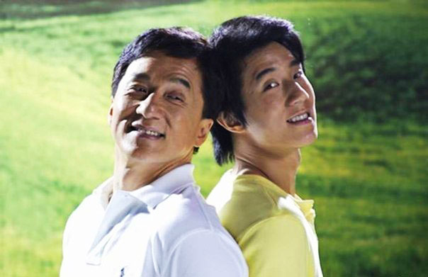 Джеки Чан с сыном